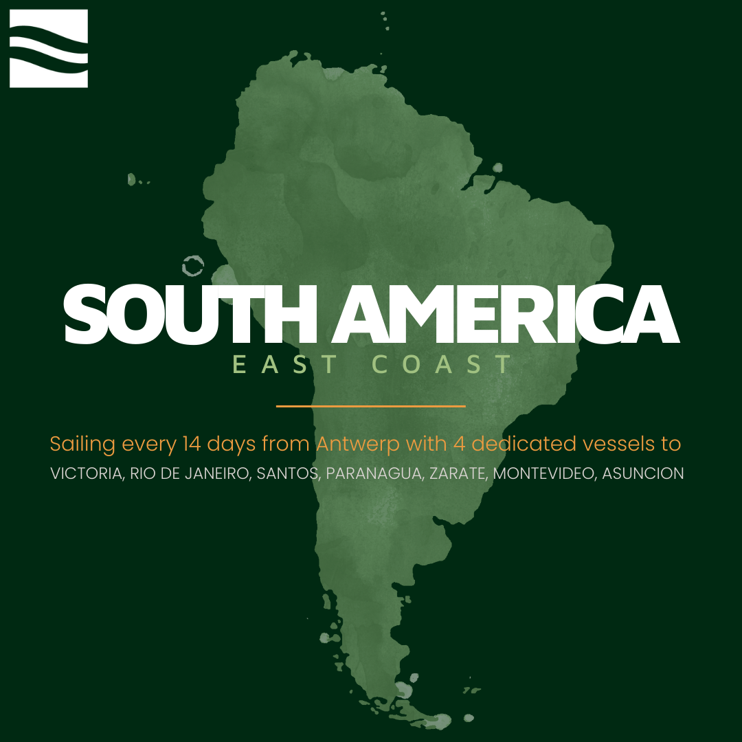 New service to East Coast - South America - NWS Shipping